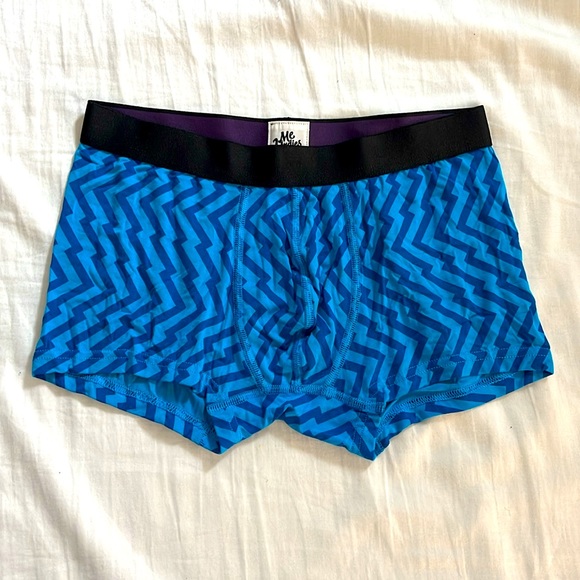 🆕 MeUndies 3 Pack of Mens Trunks Size Medium Multicolor/Designs - Picture 3 of 5